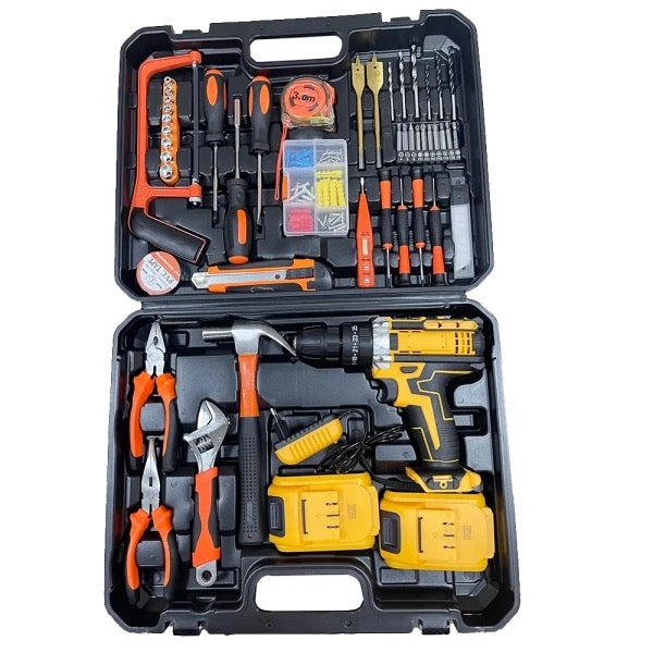 Lott Imported 117 pieces Drill machine. Power tools set . High Quality tool kit