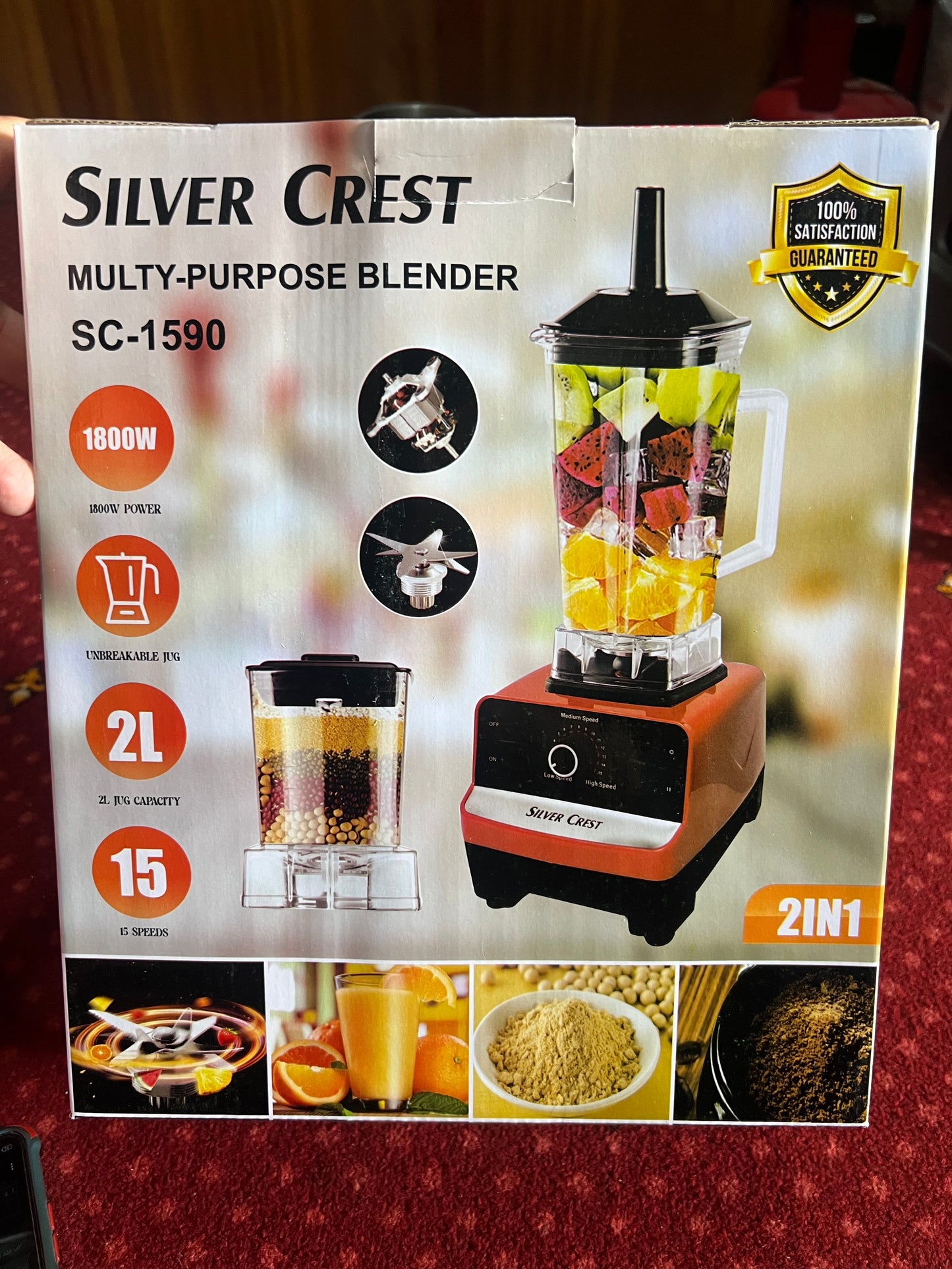 Orginal Silver Crest Juicer Blender 2 in 1