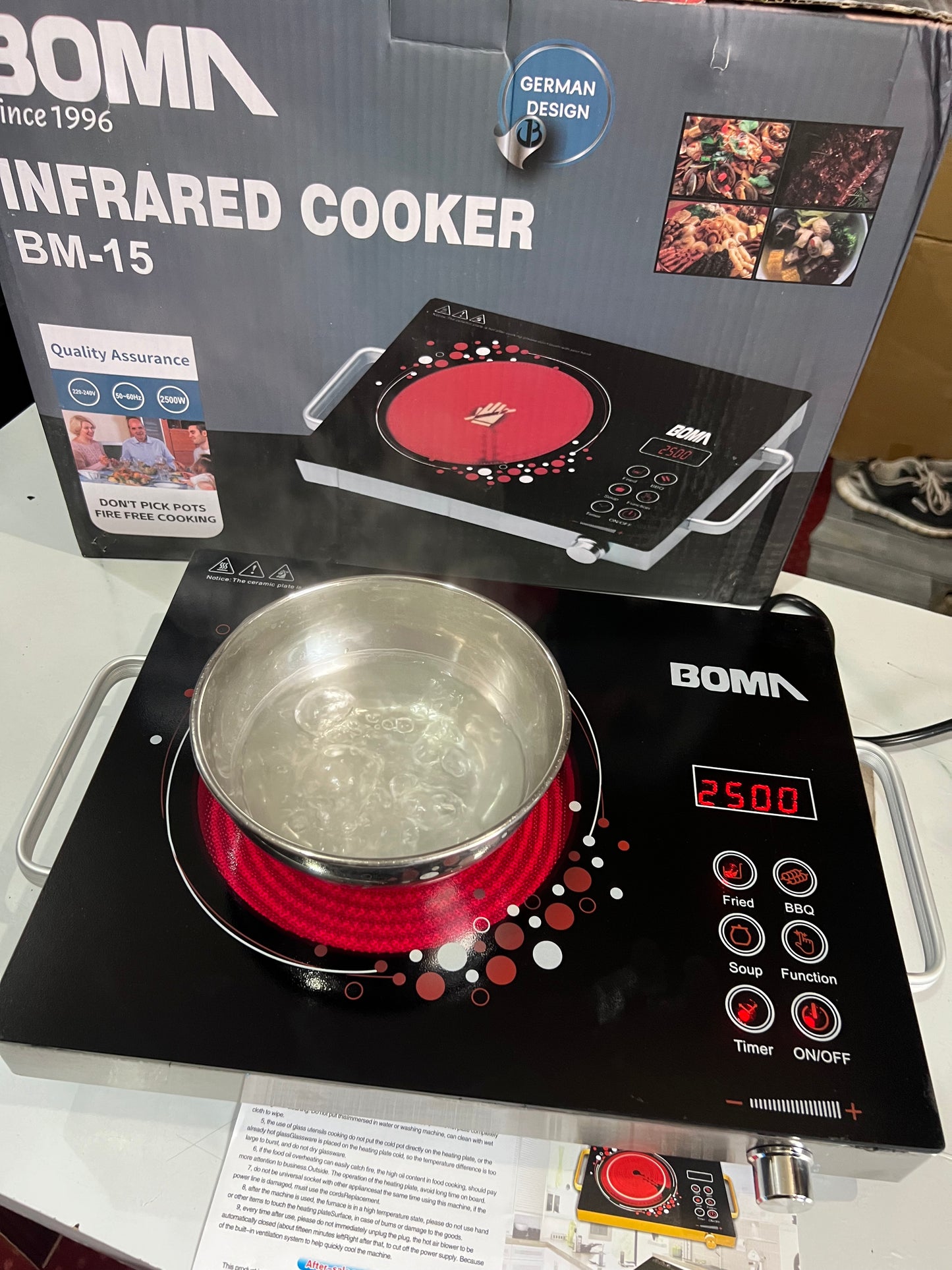 BOMA GERMAN LOTT UNIVERSAL INFRARED COOKER HIGH QUALITY Electric Stove hot plate