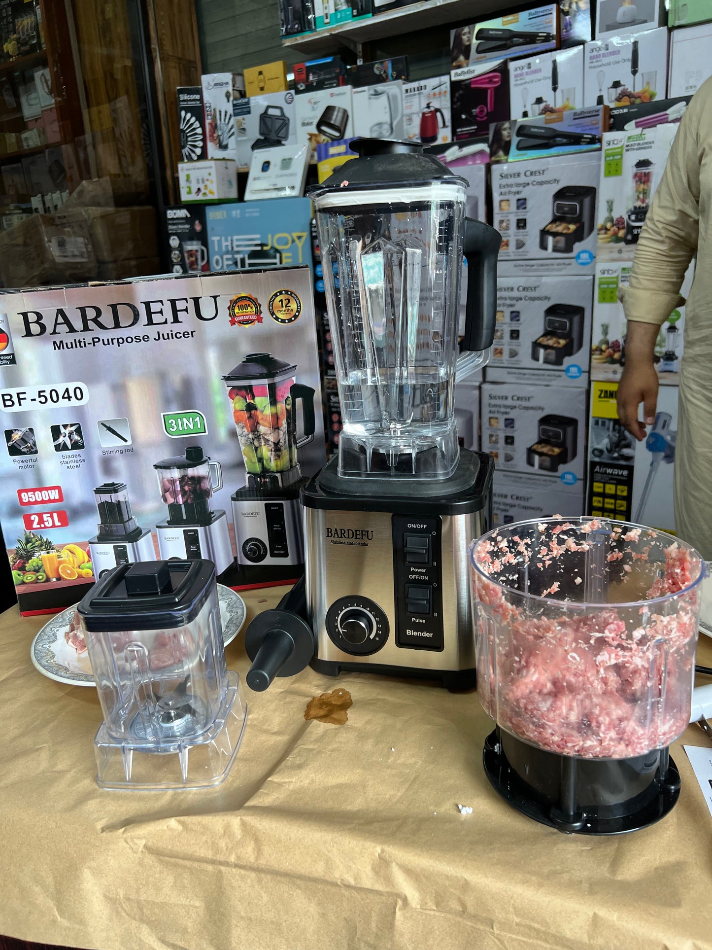 Bardefu German Lott imported 3 in 1 Juicer Blender