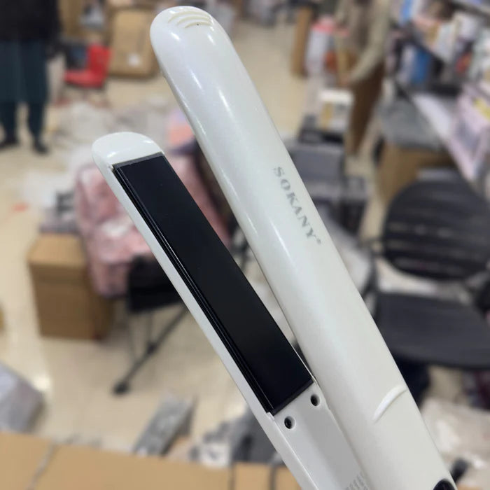 New SOKANY Professional Hair Straightener Temperature Control Option & Ceramic Tourmaline Plate