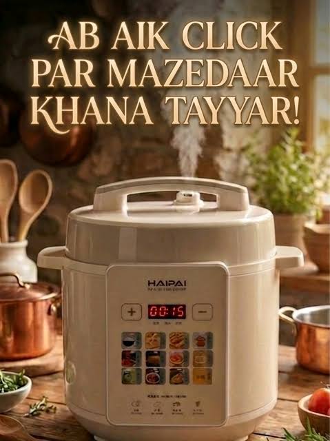 Haipai lot imported high Quality pressure cooker 5 L . Stainless steal Bowl