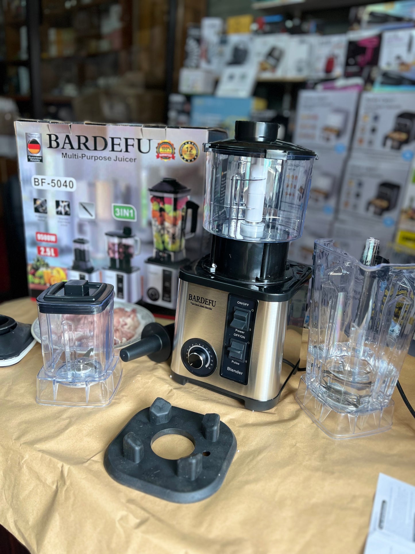 Bardefu German Lott imported 3 in 1 Juicer Blender