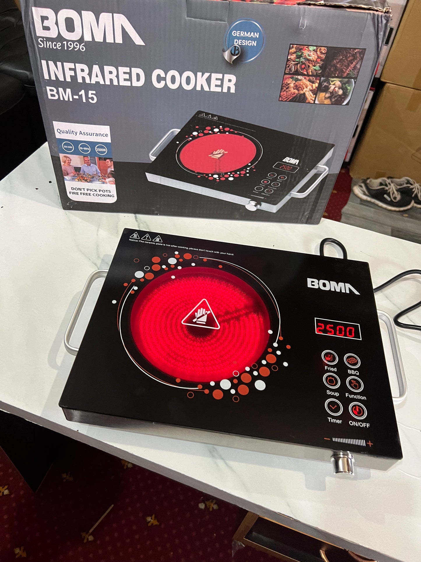 BOMA GERMAN LOTT UNIVERSAL INFRARED COOKER HIGH QUALITY Electric Stove hot plate