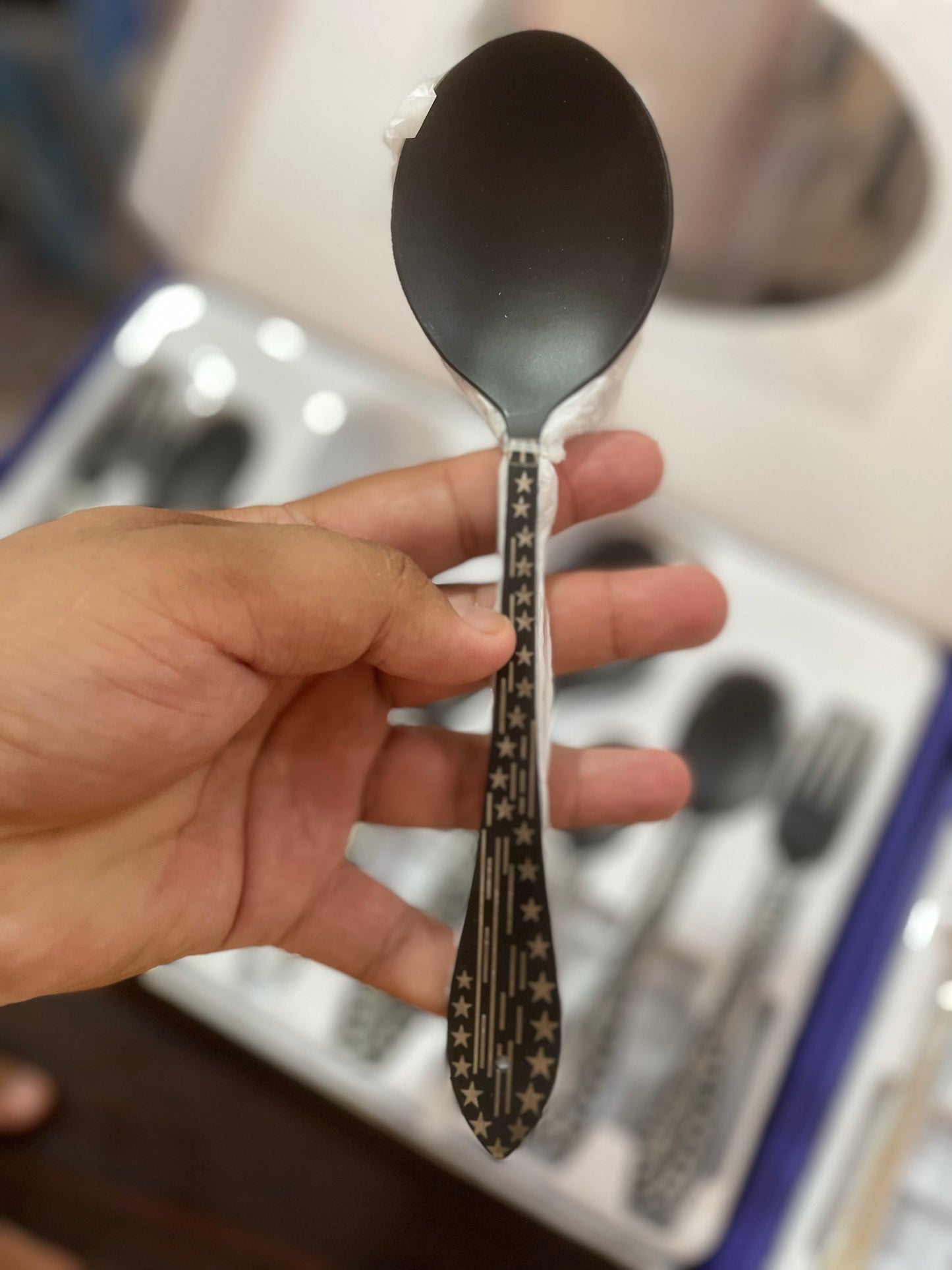 Orginal Arshia Brand . Stainless steal 53 piece Cutlary set . For 12 person High quality