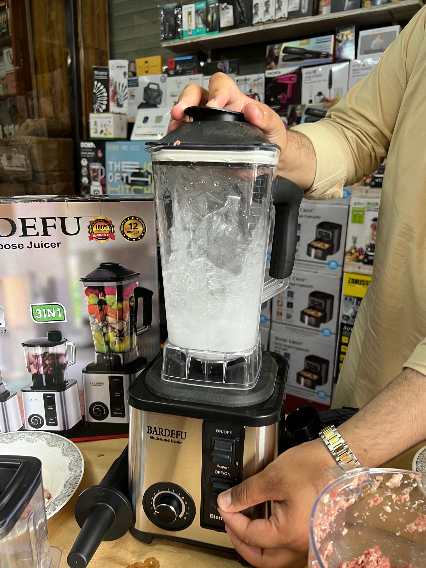 Bardefu German Lott imported 3 in 1 Juicer Blender