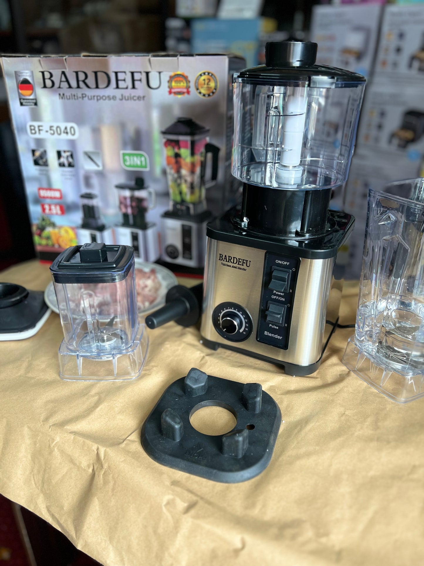 Bardefu German Lott imported 3 in 1 Juicer Blender