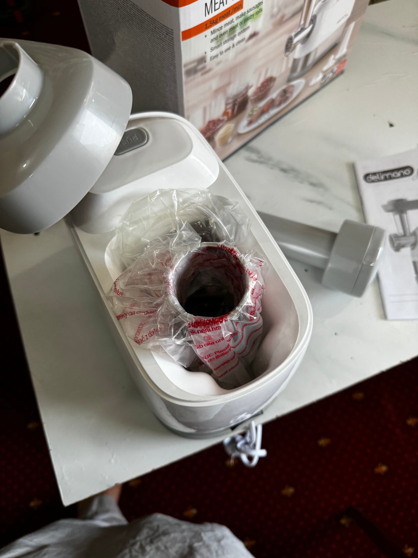 Orginal Delimano Switzerland Brand . Meat mincer . Meat Grinder