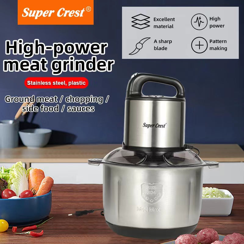 German Lott imported SUPER CREST 5 Liter High Quality meat Food chopper . 6 Blade
