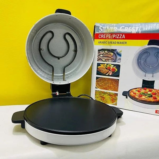 Silver Crest Roti Maker |Bread Maker 1800 Watt (white colour) premium quality 36 CM Electric Pizza maker