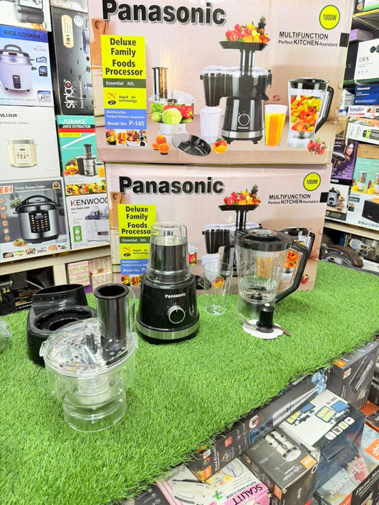 Panasonic High Quality 1000W Powerfull 8 in 1 Food Factory Processor model p-145